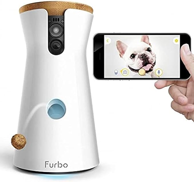 Treat Tossing Wifi Pet Camera